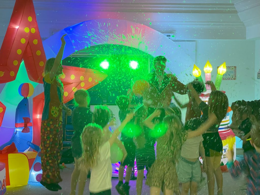 Party Entertainers Yateley Circus Party Foam and Snow Party Kids Party