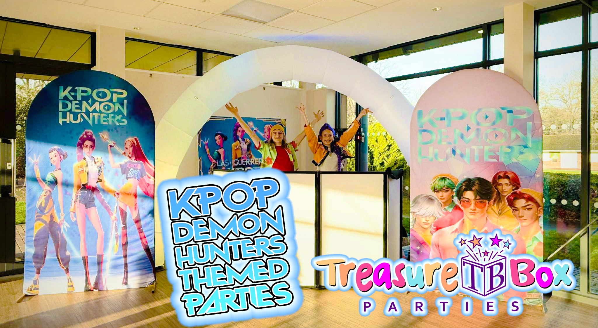 KPOP Demon Hunters Party Entertainers for North Hampshire, West Surrey and South Berkshire!